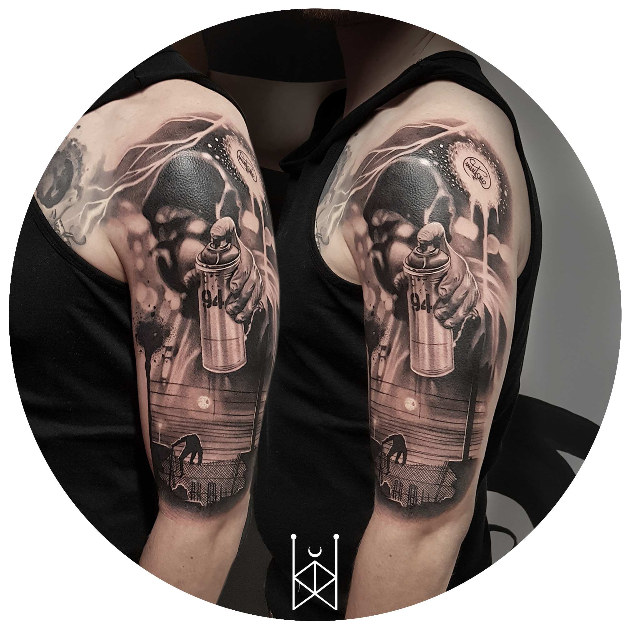Black and Grey tattoos — Eric Guidry Art